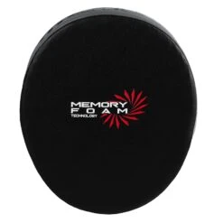 TITLE Boxing Memory Foam Tech Punch Mitts -Sports Boxing mfmpm bk rd 2 1