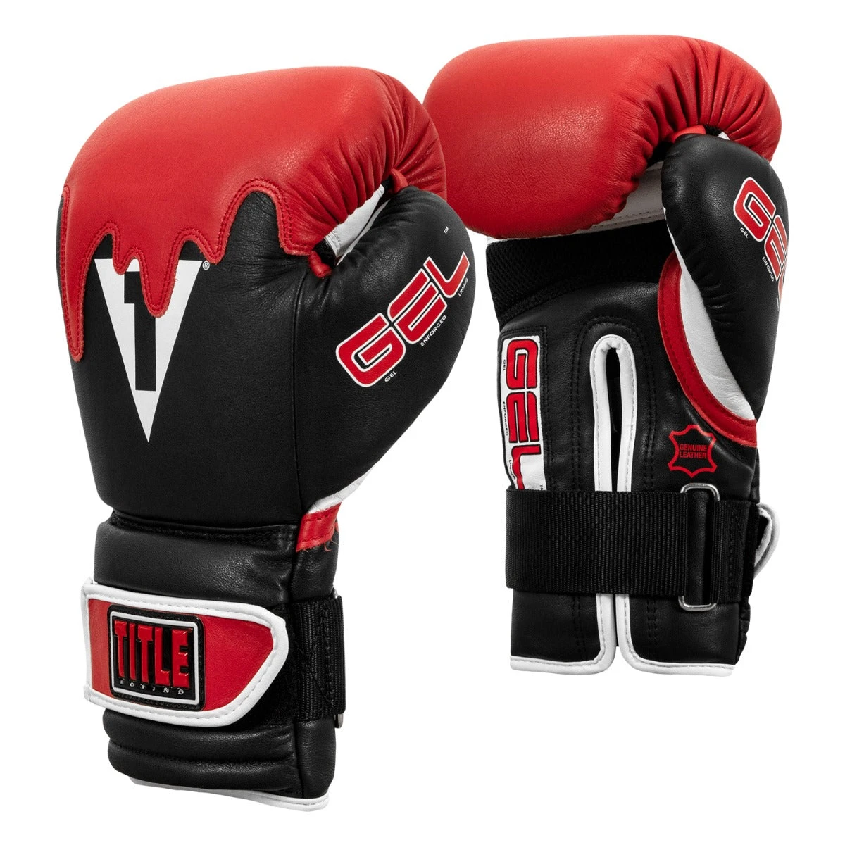 TITLE Boxing Gel Lava Leather Series Bag Gloves 3 TITLE Boxing Gel Lava Leather Series Bag Gloves - Image 3