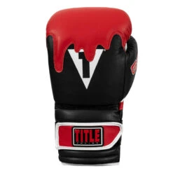 TITLE Boxing Gel Lava Leather Series Bag Gloves 10 TITLE Boxing Gel Lava Leather Series Bag Gloves -Sports Boxing mlvlbg bk rd wh 3