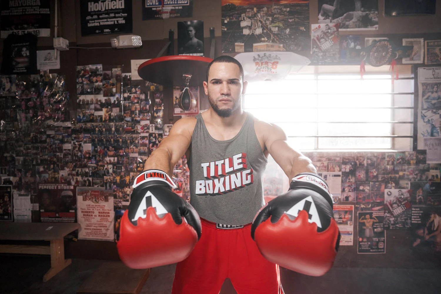 TITLE Boxing Gel Lava Leather Series Bag Gloves 2 TITLE Boxing Gel Lava Leather Series Bag Gloves - Image 2