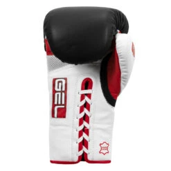 TITLE Boxing Gel Lava Leather Series Sparring Gloves -Sports Boxing mlvlsg wh rd bk 04
