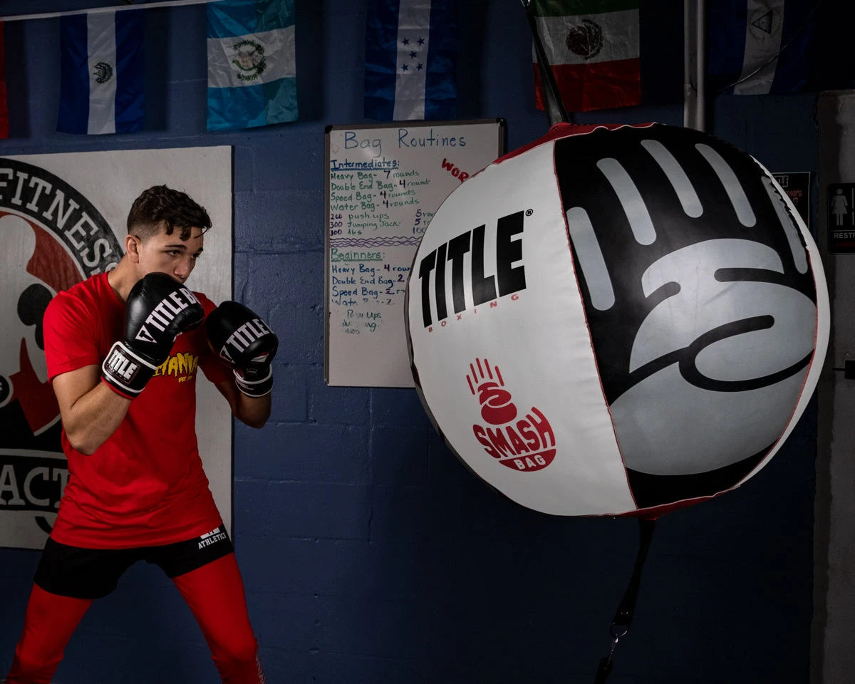 TITLE Boxing Mammoth Smash Double End Bag 3 TITLE Boxing Mammoth Smash Double End Bag - Image 3