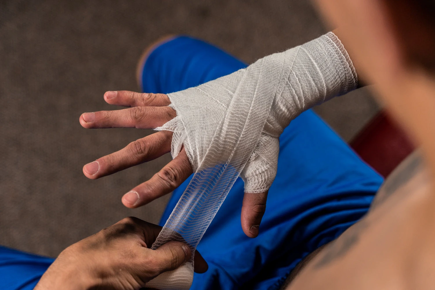 TITLE Boxing Old School Super Gauze (50 Rolls) 2 TITLE Boxing Old School Super Gauze (50 Rolls) - Image 2