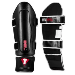 TITLE MMA Perform World Pro Shin Guards 2.0 -Sports Boxing pghds2 bk 2 1