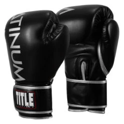 TITLE Platinum Prolific Boxing Bag Gloves 18 TITLE Platinum Prolific Boxing Bag Gloves -Sports Boxing plbg bk sv 2 1