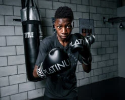 TITLE Platinum Prolific Boxing Bag Gloves 22 TITLE Platinum Prolific Boxing Bag Gloves -Sports Boxing plbg bk sv 2 1