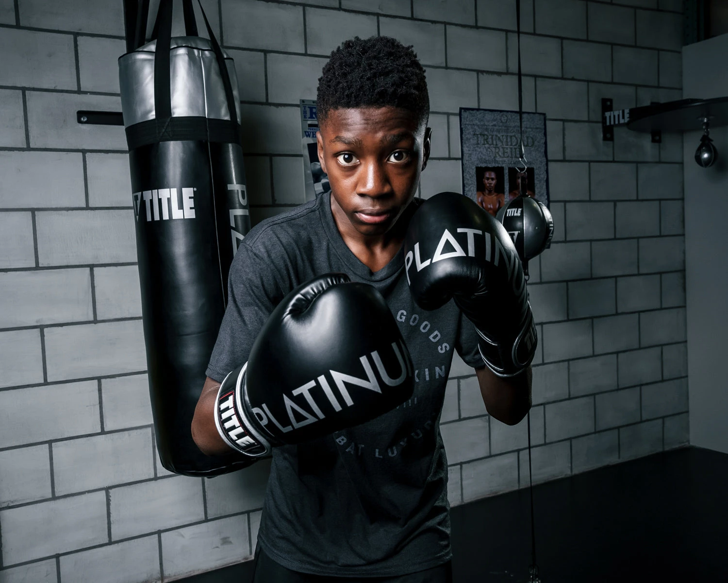 TITLE Platinum Prolific Boxing Bag Gloves 7 TITLE Platinum Prolific Boxing Bag Gloves - Image 7