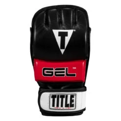 TITLE MMA Perform Gel Bag Gloves 2.0 8 TITLE MMA Perform Gel Bag Gloves 2.0 -Sports Boxing pmgbg2 bk rd 03