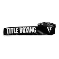 TITLE Boxing Professional Vinyl Zippered Rope Covers -Sports Boxing prcpro3 bk 1