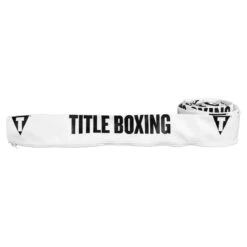 TITLE Boxing Professional Vinyl Zippered Rope Covers -Sports Boxing prcpro3 wh 1 1