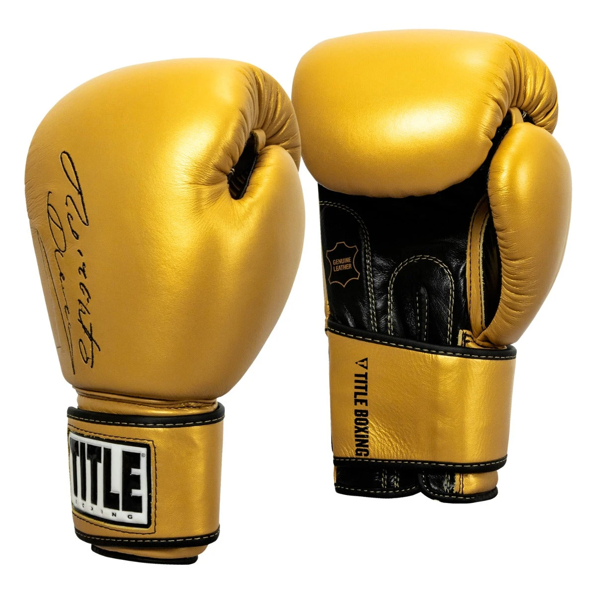 TITLE Boxing Roberto Duran Leather Training Gloves 3 TITLE Boxing Roberto Duran Leather Training Gloves - Image 3