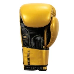 TITLE Boxing Roberto Duran Leather Training Gloves 12 TITLE Boxing Roberto Duran Leather Training Gloves -Sports Boxing rdtg gd bk 04
