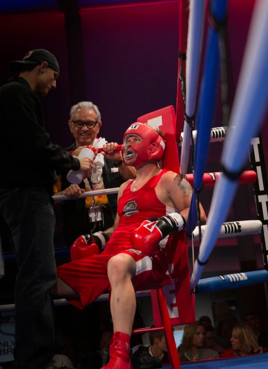 TITLE Boxing Ring Stool 4 TITLE Boxing Ring Stool - Image 4