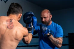 TITLE Boxing Royalty Leather Micro Punch Mitts -Sports Boxing rypm ry nv