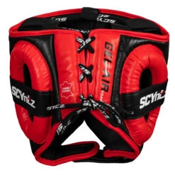 SCYntz Leather Headgear 18 SCYntz Leather Headgear -Sports Boxing scyhg bk rd 4 1