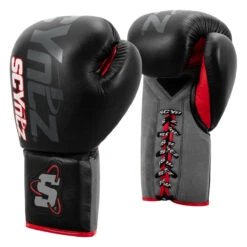 SCYntz Leather Sparring Gloves -Sports Boxing scysg bk 02 4