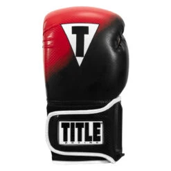 TITLE Boxing Speed-Trax Weighted Bag Gloves 9 TITLE Boxing Speed-Trax Weighted Bag Gloves -Sports Boxing stwbg bk rd 03