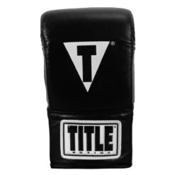 TITLE Boxing Pro Leather Bag Gloves 3.0 -Sports Boxing tbg3 bk gr 03