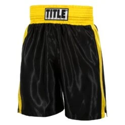 TITLE Boxing Edge Boxing Trunks 2.0 -Sports Boxing tbtc2 bk gd 1 1