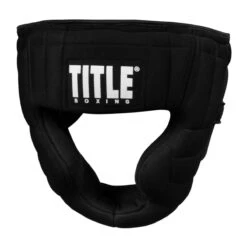 TITLE Boxing Weighted Headgear 8 TITLE Boxing Weighted Headgear -Sports Boxing tbwhg8 bk 02 2 1