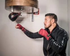 TITLE Boxing Gyro Balanced Leather Speed Bag -Sports Boxing tesbc 2