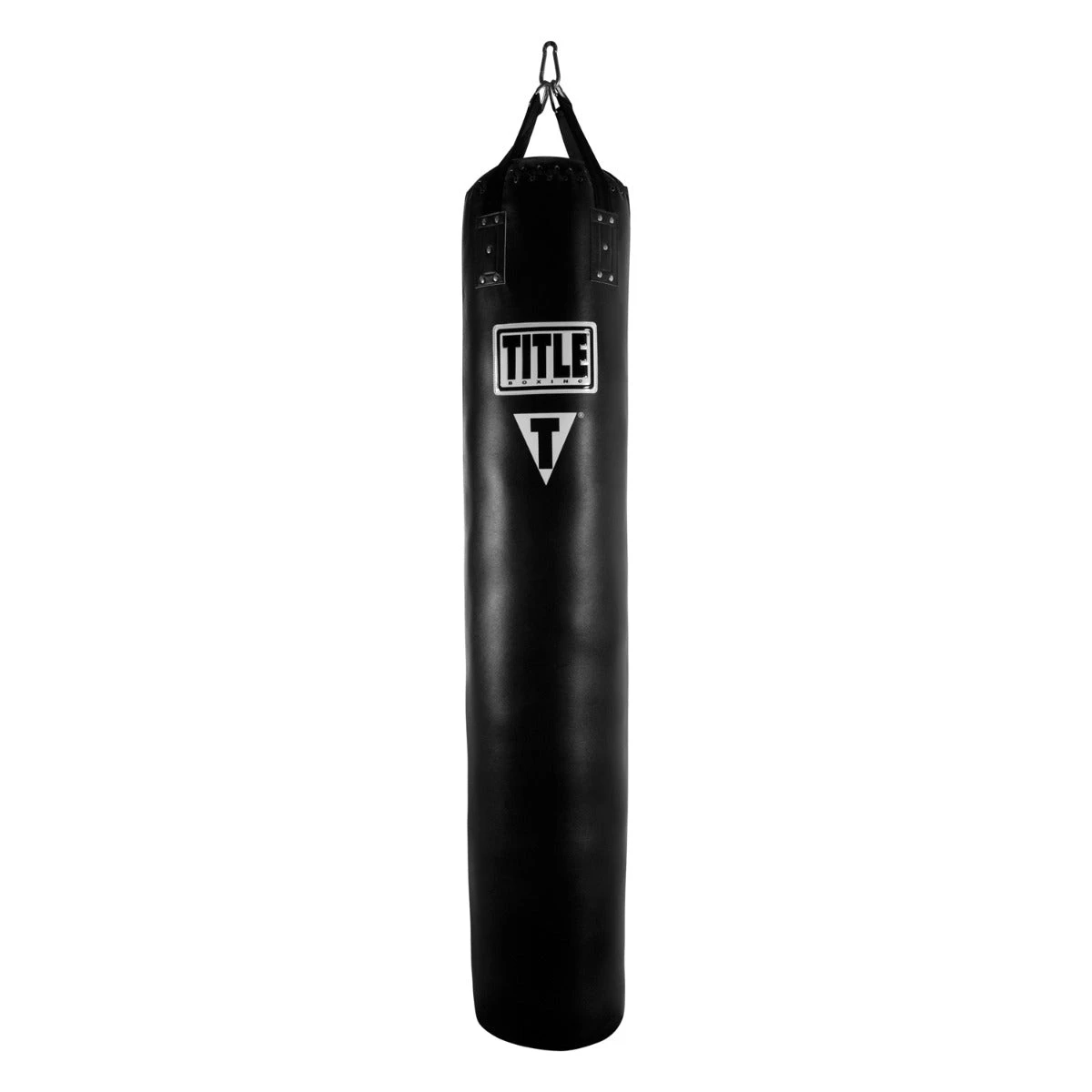 TITLE Boxing 100lb Leather Thai Heavy Bag 5 TITLE Boxing 100lb Leather Thai Heavy Bag - Image 5