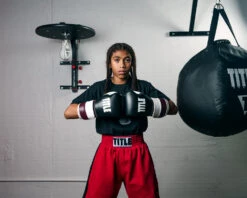 TITLE Boxing Immortal Training Gloves -Sports Boxing titg mr wh bk 4 1