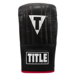 TITLE Boxing Professional Old School Leather Bag Gloves 3.0 -Sports Boxing tlsbg3 bk 03