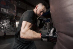 TITLE Boxing Professional Old School Leather Bag Gloves 3.0 -Sports Boxing tlsbg3 2