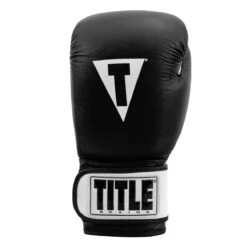 TITLE Premier Leather Super Bag Gloves 2.0 -Sports Boxing tsbg2 bk wh 003 1 1