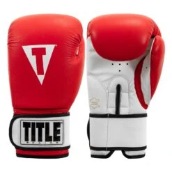 TITLE Premier Leather Super Bag Gloves 2.0 -Sports Boxing tsbg2 rd wh 001 1 1