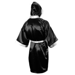TITLE Boxing Full Length Robe -Sports Boxing tsrfl bk wh 3
