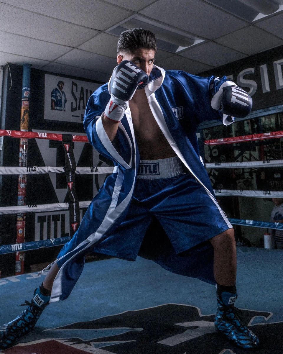 TITLE Boxing Pro Full Length Boxing Robe 8 TITLE Boxing Pro Full Length Boxing Robe - Image 8