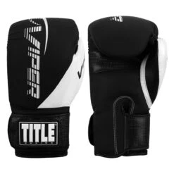 Viper By TITLE Boxing Strike Bag Gloves 2.0 -Sports Boxing vsbg2 bk wh 001