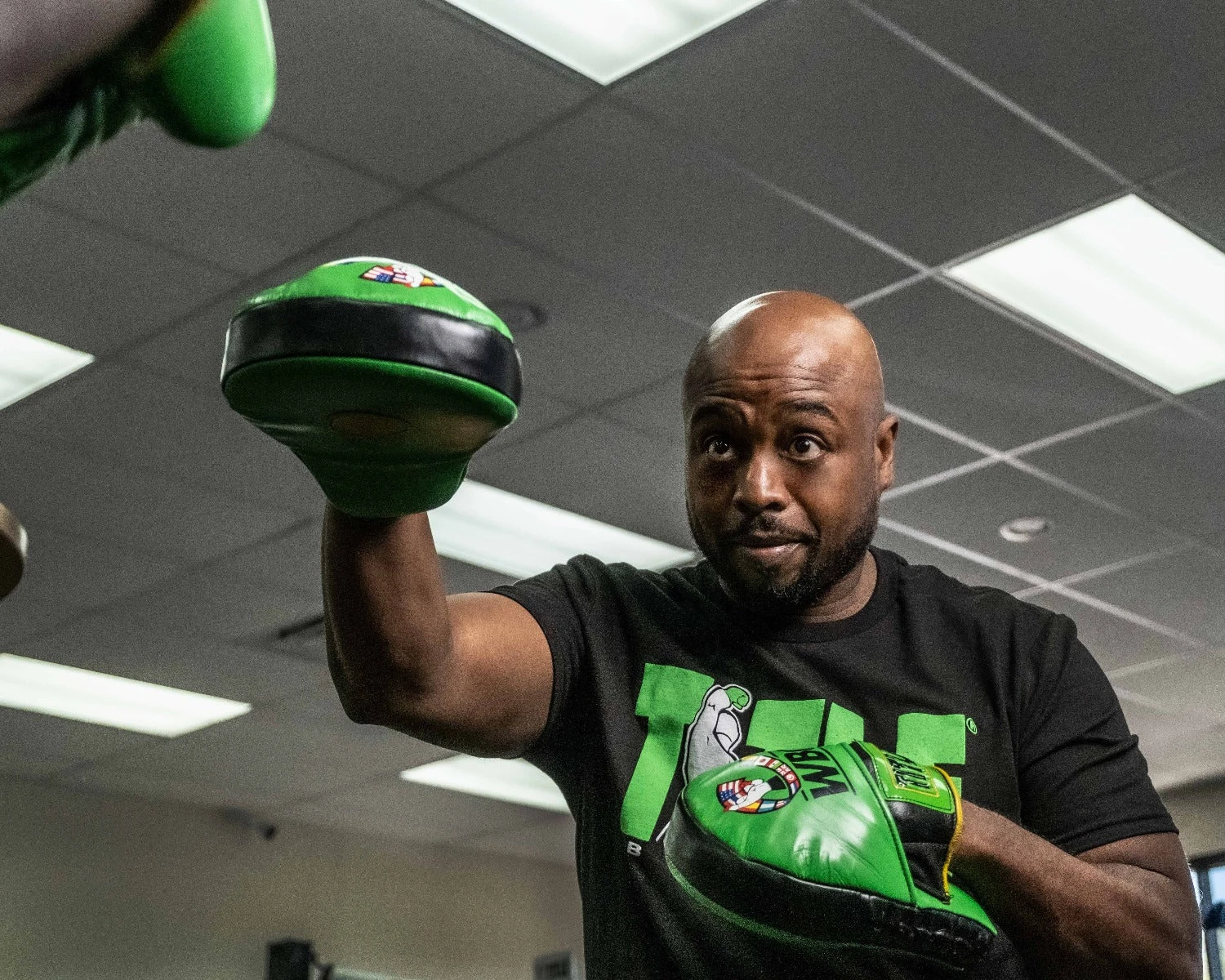 WBC By TITLE Boxing Focus Mitts 7 WBC By TITLE Boxing Focus Mitts - Image 7