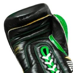 WBC By TITLE Boxing Sparring Gloves -Sports Boxing wbcsg bk gn 05
