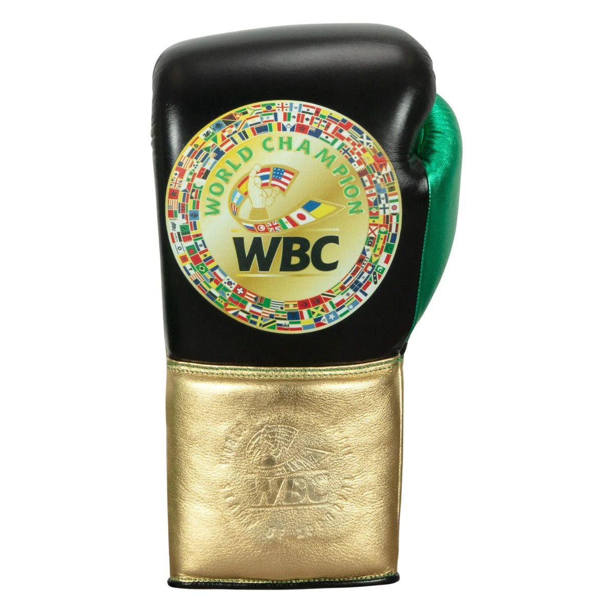WBC By TITLE Boxing Green Belt Sparring Gloves 4 WBC By TITLE Boxing Green Belt Sparring Gloves - Image 4