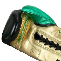 WBC By TITLE Boxing Green Belt Sparring Gloves 21 WBC By TITLE Boxing Green Belt Sparring Gloves -Sports Boxing wgbsg bk gd gn 5 1