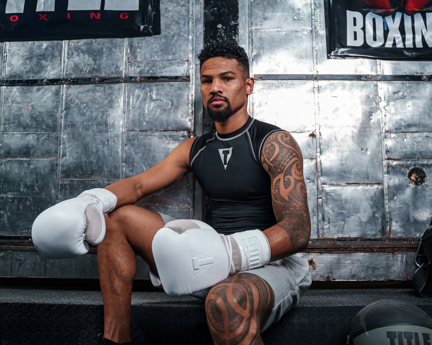 TITLE White Boxing Lace Sparring Gloves 2.0 9 TITLE White Boxing Lace Sparring Gloves 2.0 - Image 9