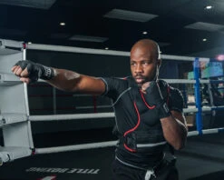 TITLE Boxing Extra Weighted Vest -Sports Boxing wtdvst bk rd 3