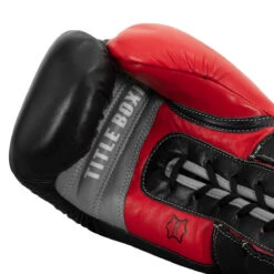 TITLE Boxing Leather Enforcer Pro Sparring Gloves 25 TITLE Boxing Leather Enforcer Pro Sparring Gloves -Sports Boxing xrvcsg bk sv 05
